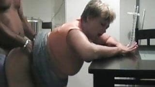 fat mature stepmom gets interracial