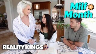 Apollo Catches His Stepmom Charli Phoenix Licking His Gf Eliza Ibarra & Joins For A 3some – REALITY KINGS