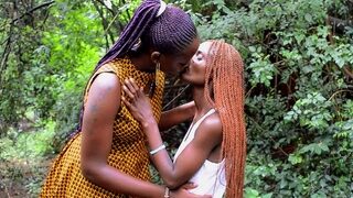 African Stepmom Teaching Horny Teen Daughter